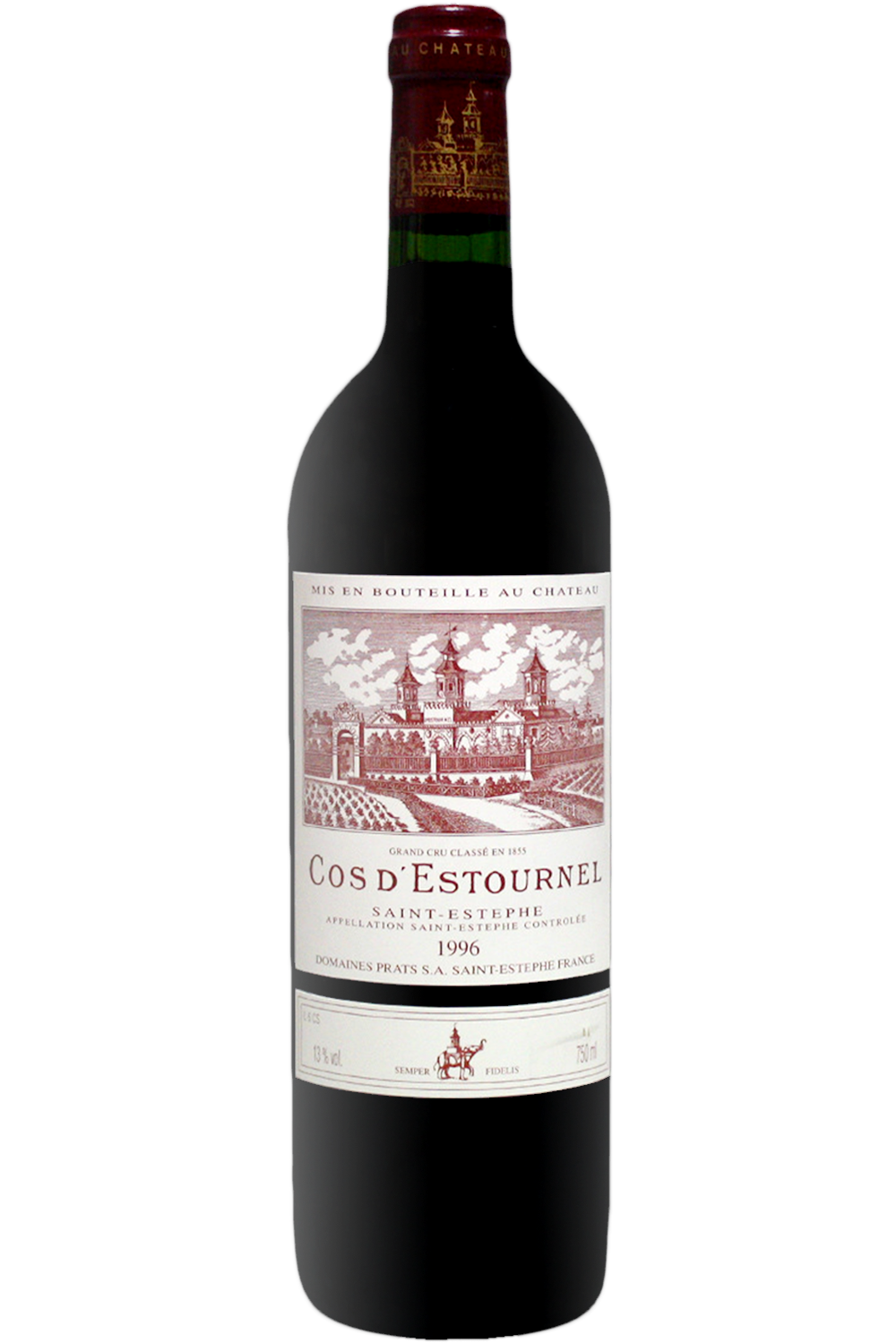 WineVins Chateau Cos D'Estournel 1996