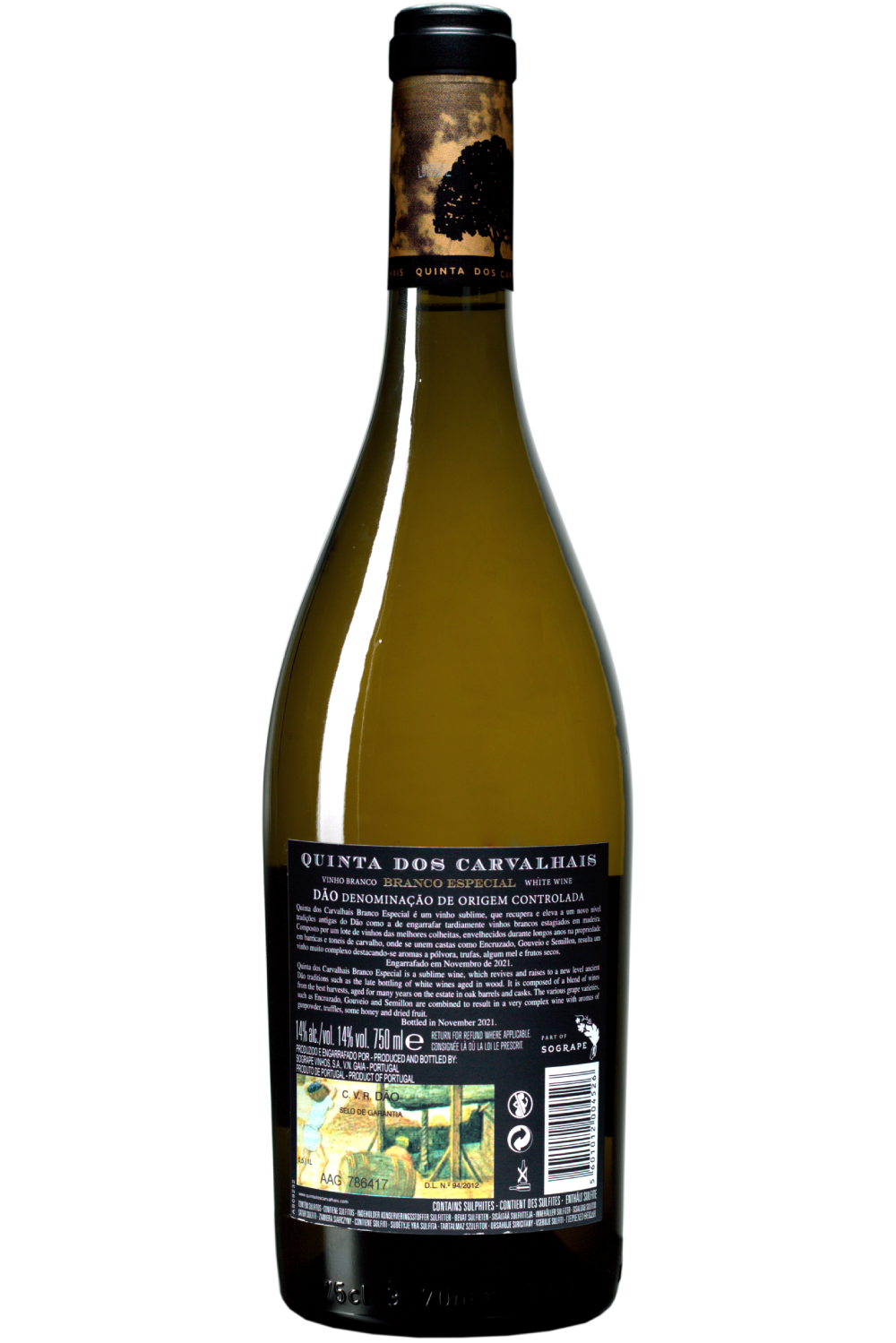 WineVins Quinta dos Carvalhais Branco Especial NV