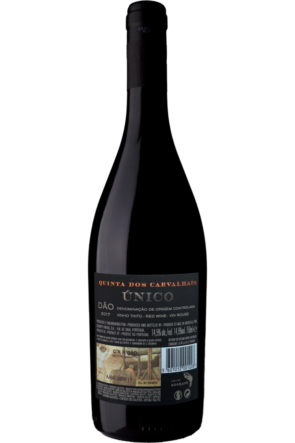 WineVins Quinta dos Carvalhais Único Tinto 2017