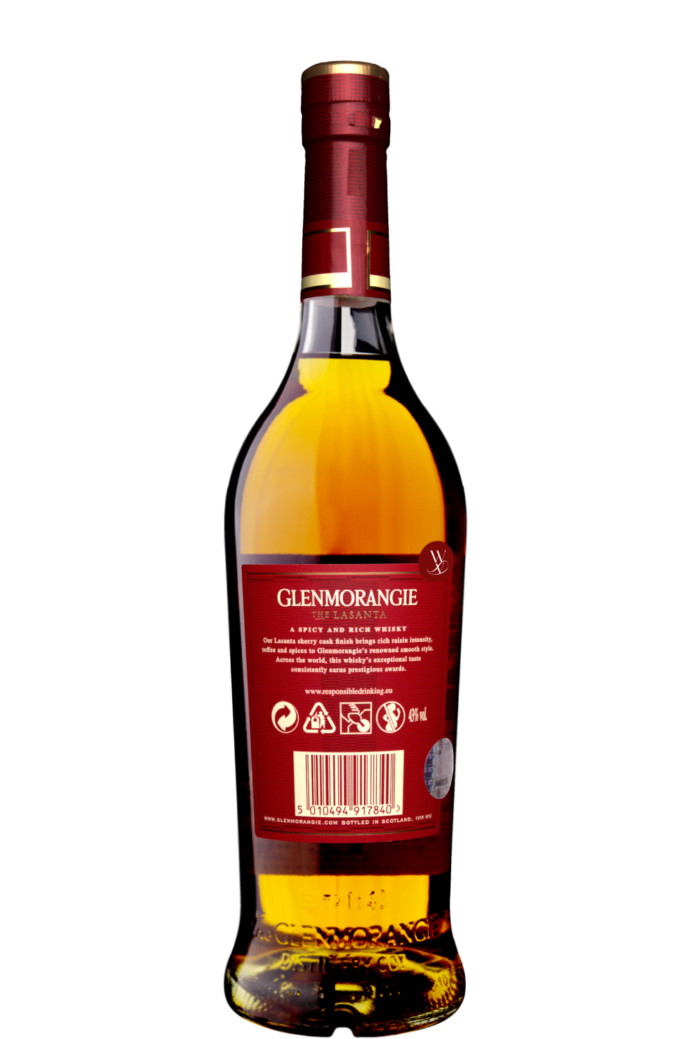 Whisky Glenmorangie The Lasanta Sherry Cask 12 Anos