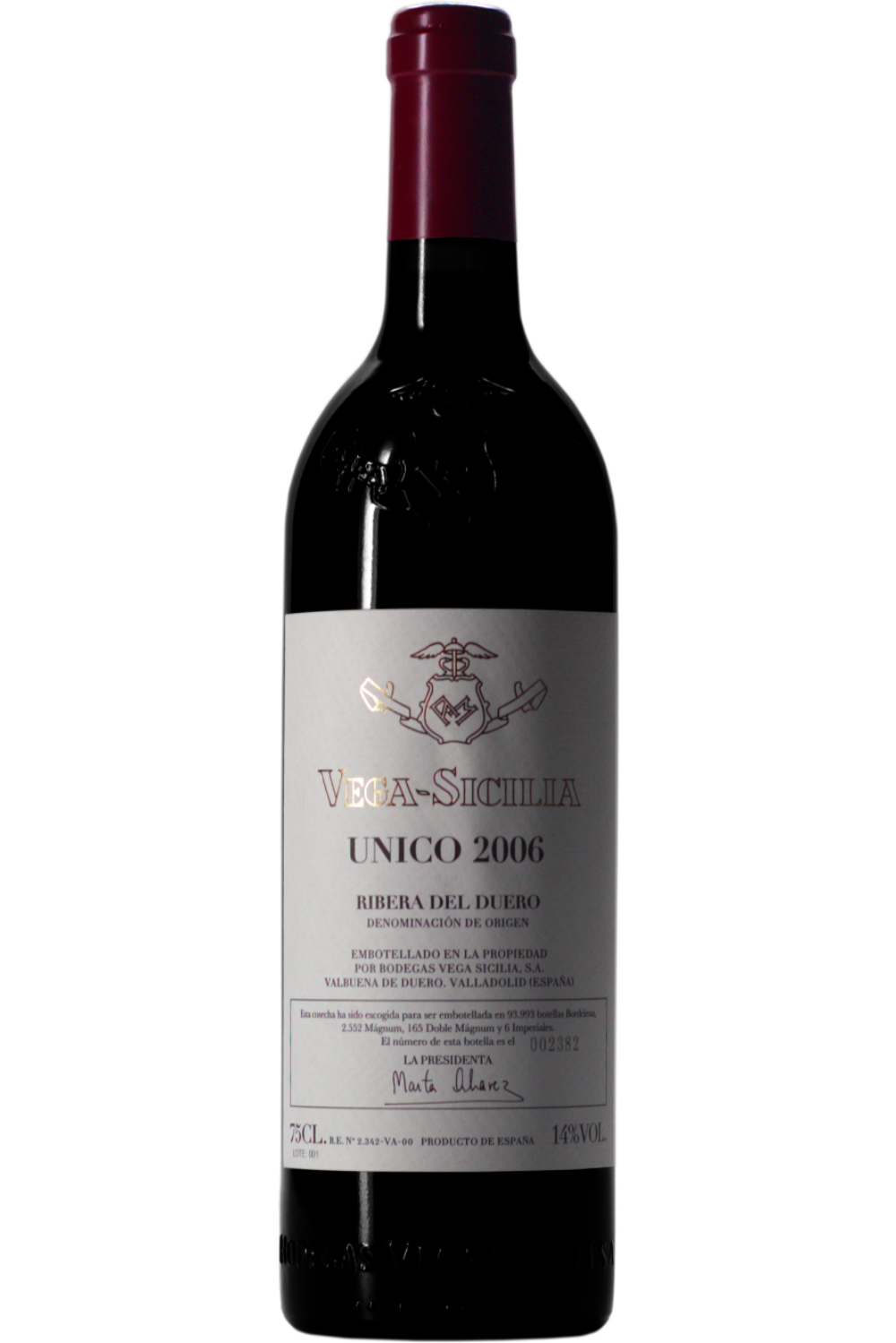 WineVins Vega Sicilia Unico Tinto 2006