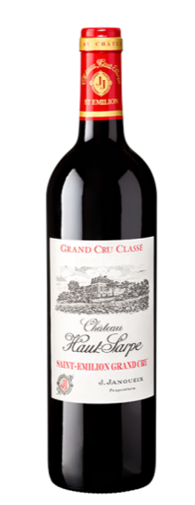 Wine Vins Château Haut Sarpe Saint-Émilion Grand Cru Classé Tinto